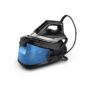 Centro de planchado - Rowenta VR832, 2600 W, 6,5 bar, 350 g/min, 1,7 L, Negro y azul