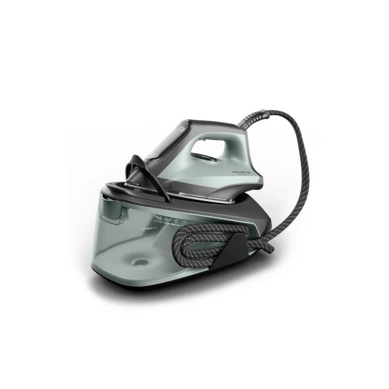 Centro de planchado – Rowenta Force Pro 300 VR5430, 2400 W, 310 g/min, 6,2 bar, Verde